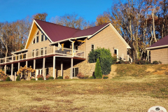 DuBose Timber Frame, Christmas, Custom Plan