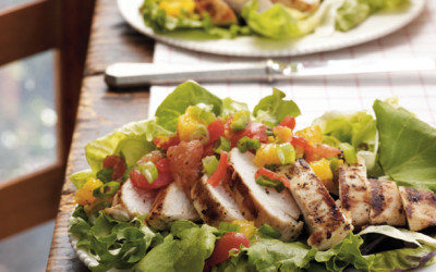 Grilled Chicken with Citrus Salad