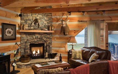 Log Shapes and Sizes Determine Look of Home