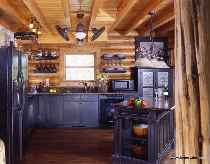 Kitchen Confidential: Planning a Log or Timber Home Kitchen