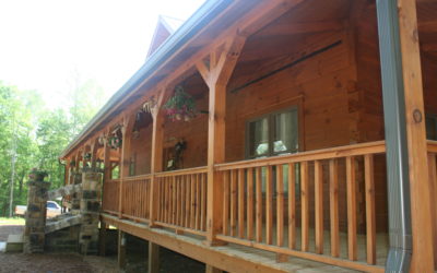 Log Cabin Open House Tour Homes