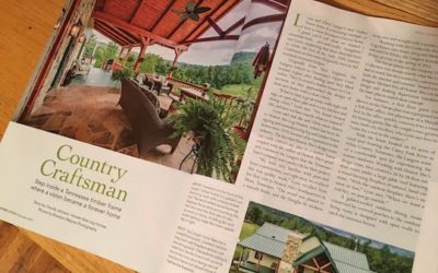 Langer Home Featured in Timber Home Living