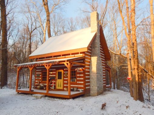 Drummy Log Cabin