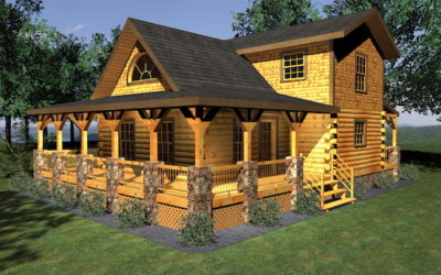 Downsize to a Log or Timber Frame Forever Home