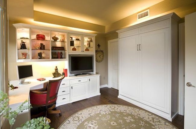 Dual Purpose Rooms & Murphy Beds Expand Space