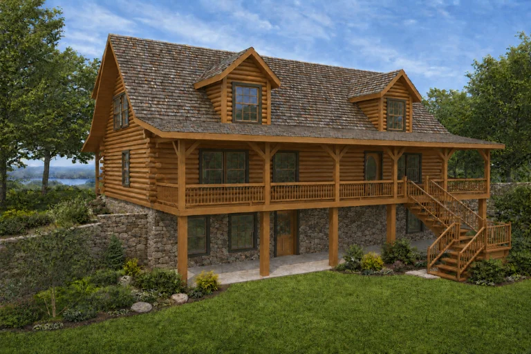 Stewart-3-bedroom-log-cabin-floor-plan-2180-sq-ft