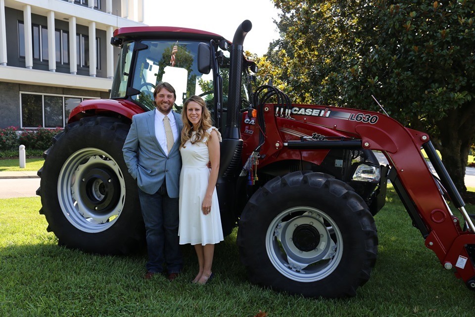 Nick and April Patterson Win State Young Farmer Honors