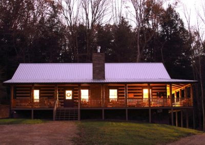 The Godsey’s Log Home Story
