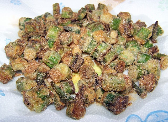 Fried Okra, A Southern Delicacy