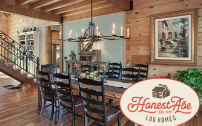 How to Design a Beautiful Log Home Dining Area