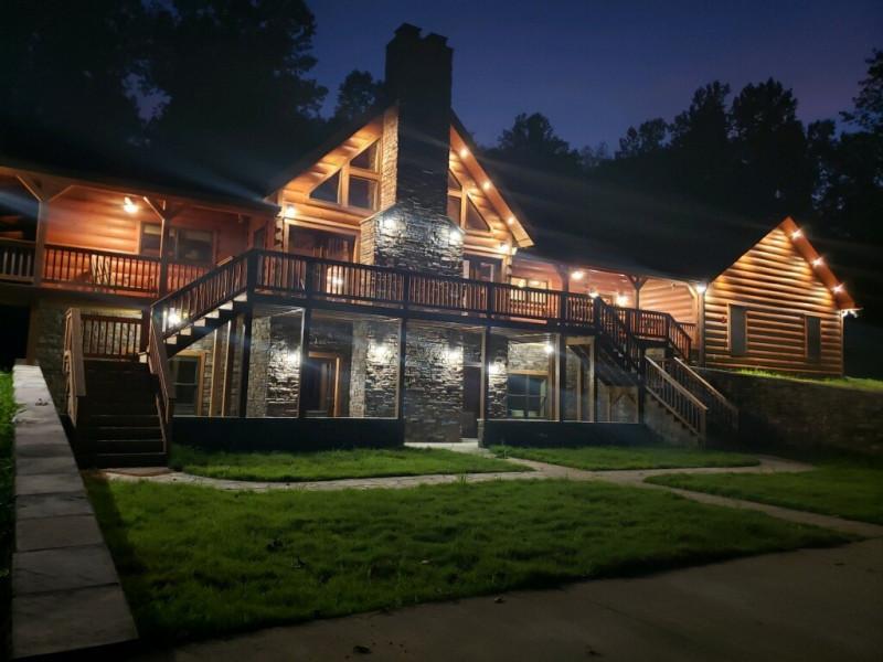 Walkout Basements are Popular with Log Home Owners