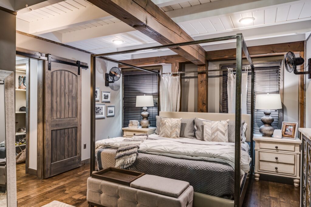 Timber Frame Bedroom