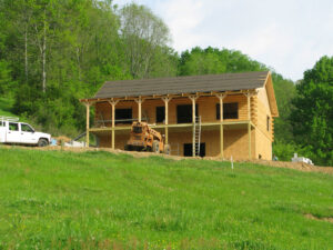 Lloyd Log Home by Honest Abe