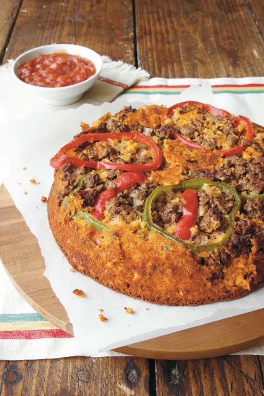 Upside Down Salsa Cornbread e1424633719207
