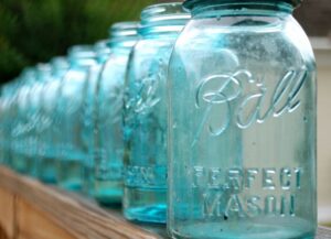 blue ball jars