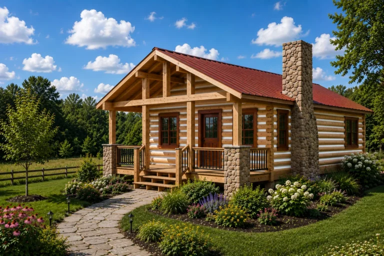Creekside B-2-bedroom-log-cabin-floor-plan-898-sq-ft